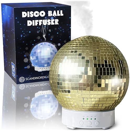 Disco Ball Diffuser Rotating - 300 ML Mirror Ball Oil