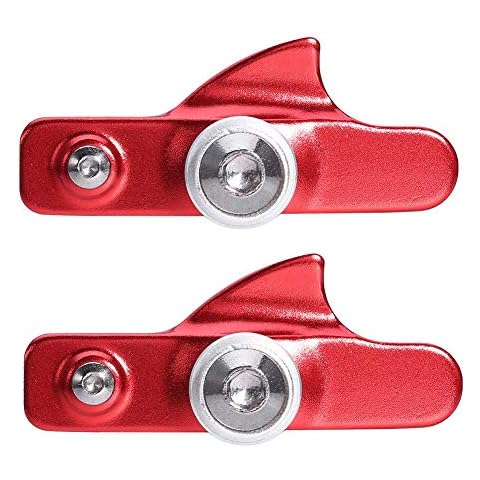 VIFER Pastillas de Freno de Carretera de Aluminio 2 Piezas Rojas Cover