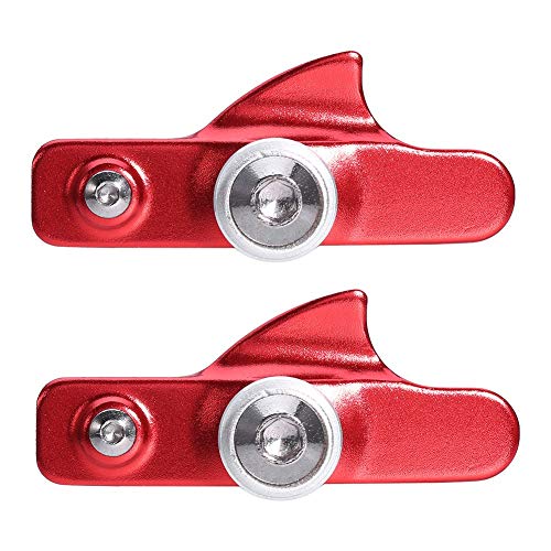 VIFER Bike V Brake Pads, 2pcs Aluminium Alloy Road Brake Shoes, Drawer-style, for Road Bikes Mountain Bikes, MTB, BMX, Black