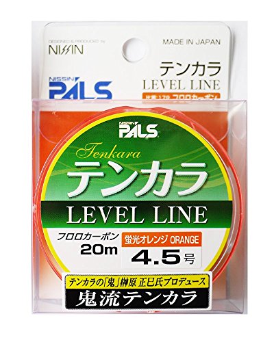 Uzaki Nissin Tenkara Line Onilyu Tenkara Line 65.6 ft (20 m), No. 4.5, Orange