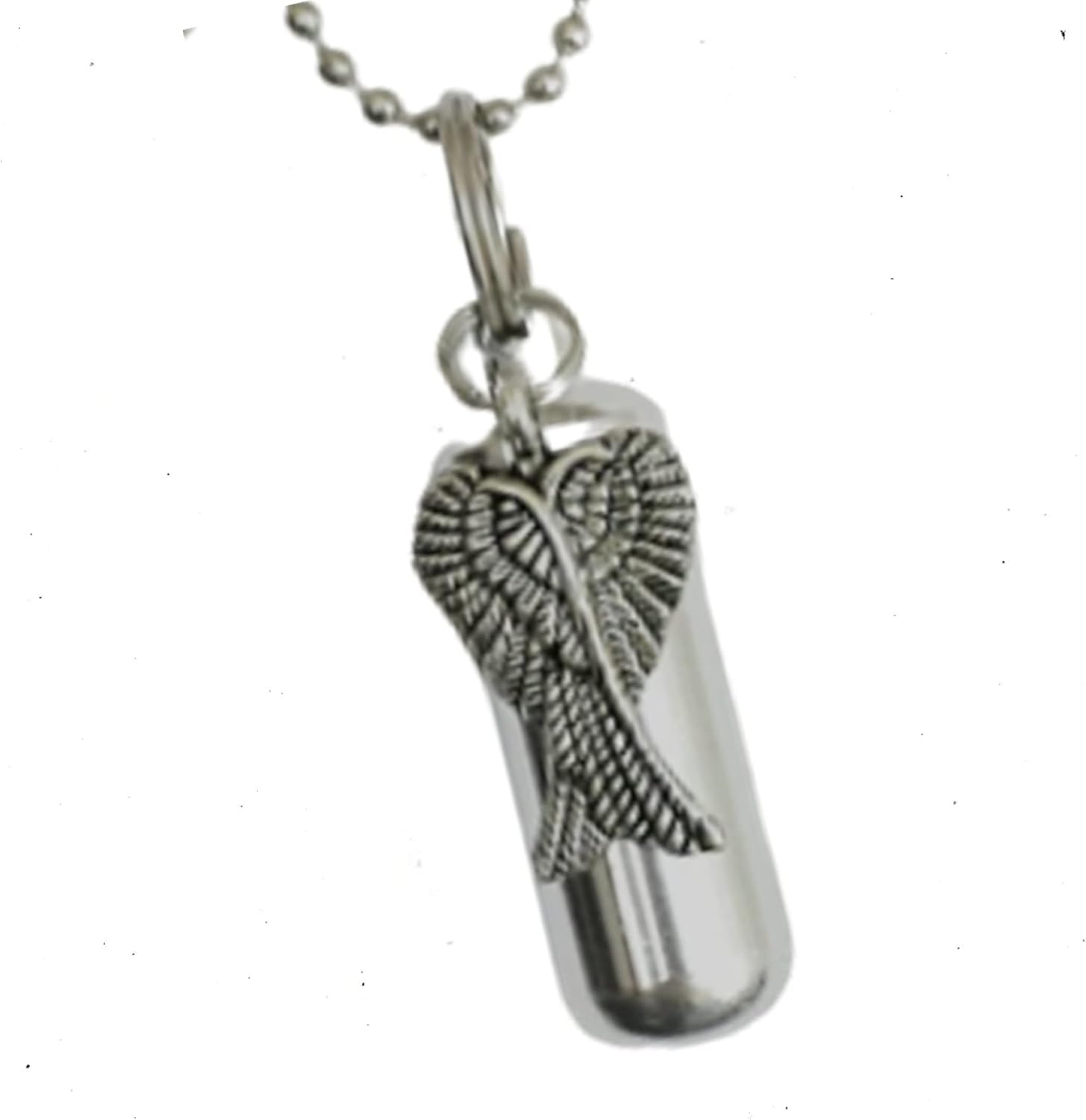 Large Family Set of 15 - Large Angel Wings Cremation URNS - Includes Velvet Pouches, Ball-Chains & Fill Kit - Made in The USA