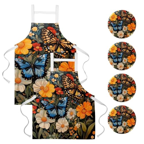 Tablier de cuisine pour nettoyage de la maison et protection des vêtements