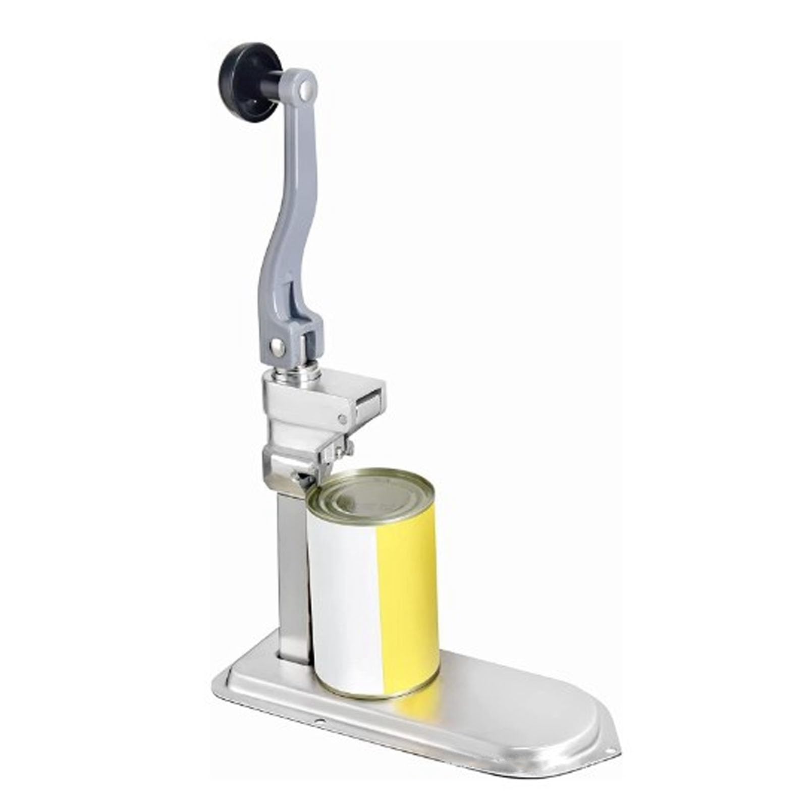 Gewerblicher Can Opener Heavy Duty Gusseisen Edelstahl Schalttisch Dose Opener mit Griff für Dosen bis zu 11 Zoll groß, für Restaurants und kommerzielle Küchen