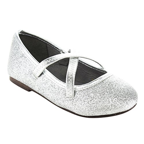 Jelly Beans Ballet Toddler's Little Girl Glitter Comfort Ballet Flat
