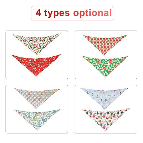 DECDEAL Lenço para cachorros Bandana Natal cachecol cachecol cachecol triangular cachecol cachecol c