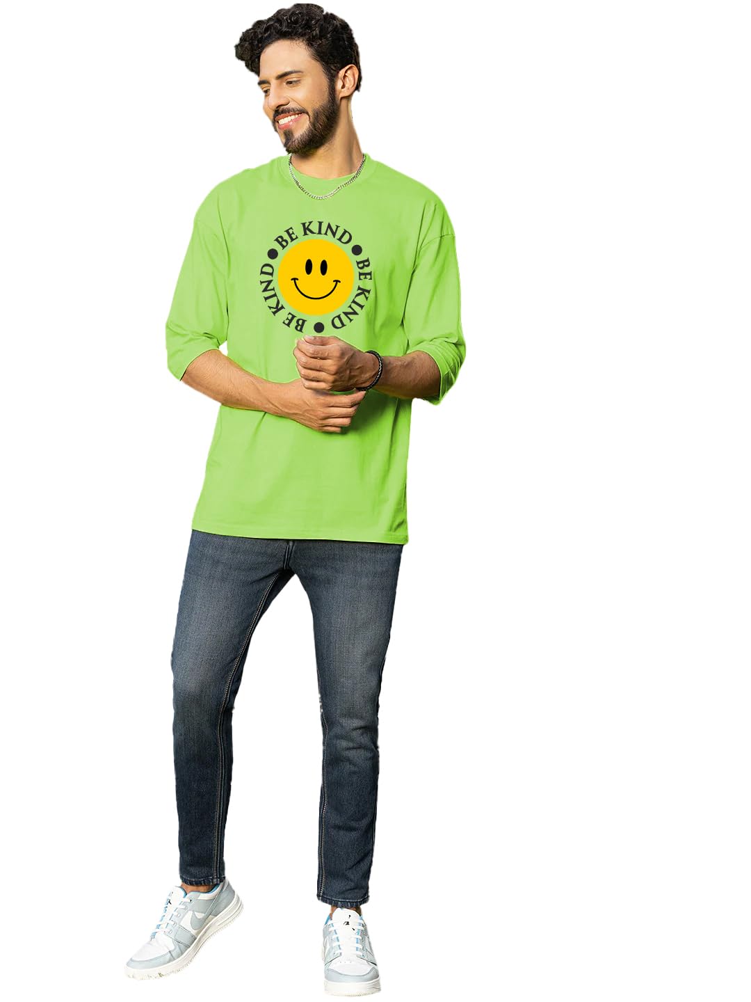 LEOTUDE Camisetas de manga media con estampado dragón mezcla algodón para hombre ajuste regular