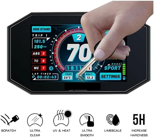 Miniatura 6 de MUTYNE Speedometer Screen Film For Kaw&amp;asaki Ve&amp;rsys H21000SE SX SE18-21 Accessories Motorcycle Cluster Scratch Protection Film High Definition