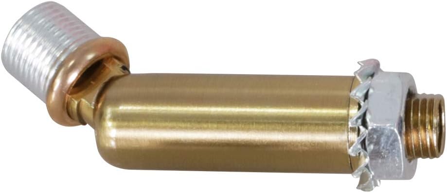 MELUCEE Brass Sloped Ceiling Adapter for Chandeliers Pendant Lights 1 Pcs, Suitable for Vaulted or Angled Ceilings
