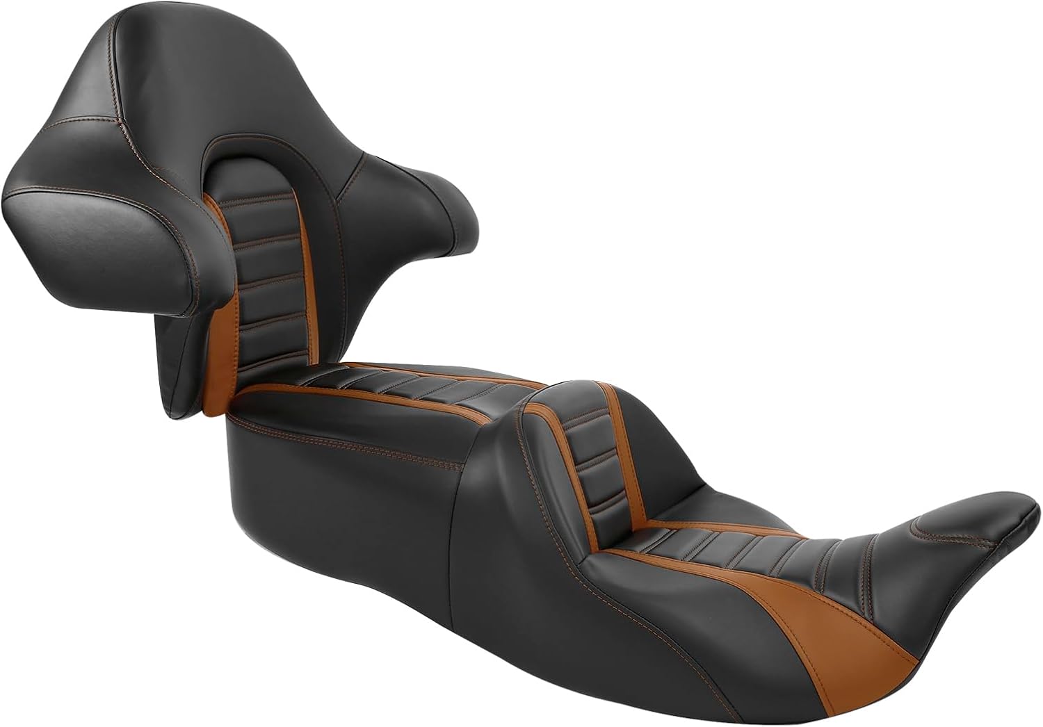 King Chopped Trunk Wrap Backrest Pad Fit For Harley 2014-2023 Road King Street Glide Tri Glide Pack