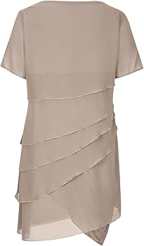 Amazon.com: HGps8w Women's Layered Chiffon Cocktail Dress