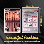 HORUSDY 6-Piece 1000v Insulated Screwdriver Set, Magnetic Tip Electrician screwdriver Set (Insulated Screwdriver Set) - Image 2