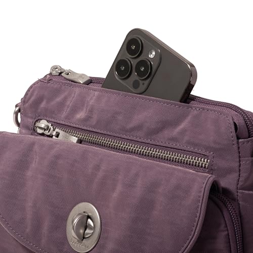Image of Baggallini Calais Crossbody Bags for Women 10x7 Lightweight Water-Resistant Travel Purse, RFID & Interior Organization