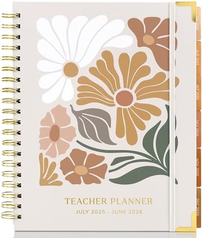 Aesthetic Teacher Planner For The 2025-2026 Academic School Year ...