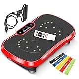 Merpin Trainer a vibrazione/Rechazo de Grasa/Plataforma Vibratoria/Plataforma vibratoria Bluefin/Tecnología LED/Allenamento per Tutto il Corpo a casa/Ideal para Perder Peso