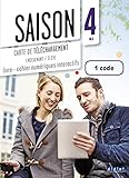  Saison 4 niv.B2 - Livre numérique interactif - Carte de téléchargement élève/enseignant - 1 code