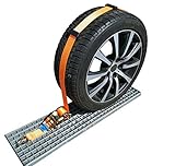 ✔ 3 Distanzhalter zur Gurtbandführung über dem Rad mit 50 mm Gurtband