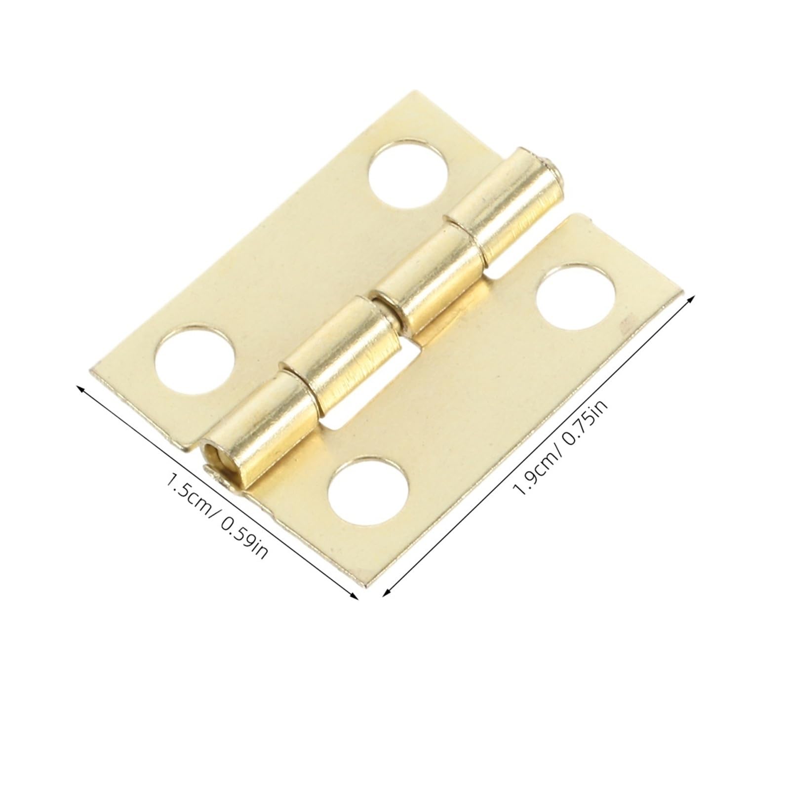 Cerniere Metalliche Mini con Viti per Scatola Gioielli DIY Kit Legno