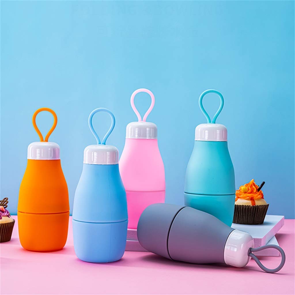 Bottiglia d'Acqua Pieghevole, Protezione Ambientale Piccolo E Portatile Correre All'aperto for Studenti