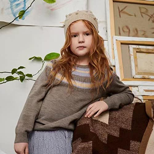 Crianças camisolas quentes - Camisolas de gola redonda para criança com mangas compridas,Sweatshirt