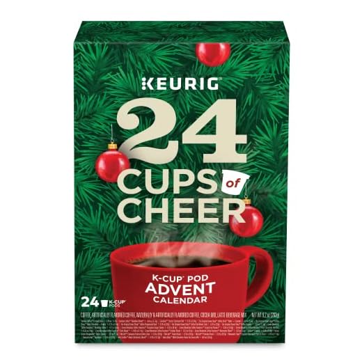 Keurig Advent Calendar Variety Pack, Single Serve K-Cup Pods, 24 Count