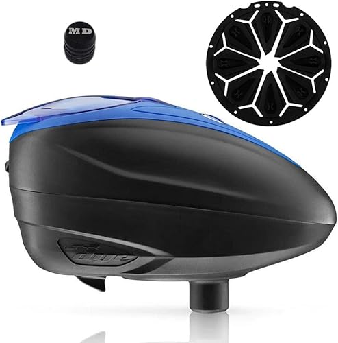 Maddog Dye LT-R - Cargador electrónico de paintball con alimentación de velocidad épica del ejército HK y tanque de paintball HPA, paquete de