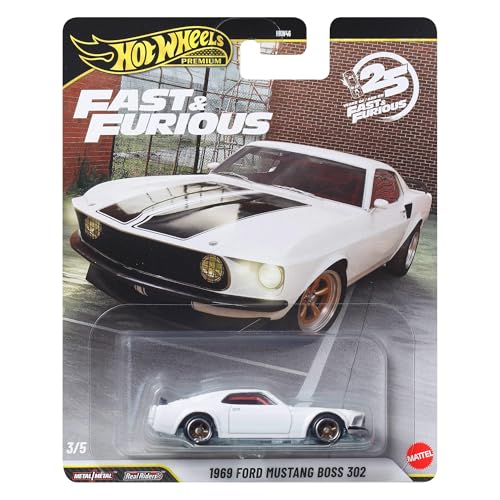​Hot Wheels Premium Fast & Furious 1969 Ford Mustang Boss Car