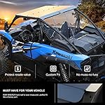 KIWI-MASTER-Aluminum-Roof-Compatible-with-2020-2024-Kawasaki-Teryx-KRX-1000-Accessories-Hard-Roof-Top-Black