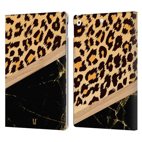 Étui portefeuille iPad 10.2 cuir housse marbre antichoc