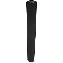 Coolaroo Builders Block Construction Privacy Screen - Heavy-Duty Tear Resistant Shade Fabric for Fence, Job Site, and Wind Protection, 6ftx15ft Roll, Black