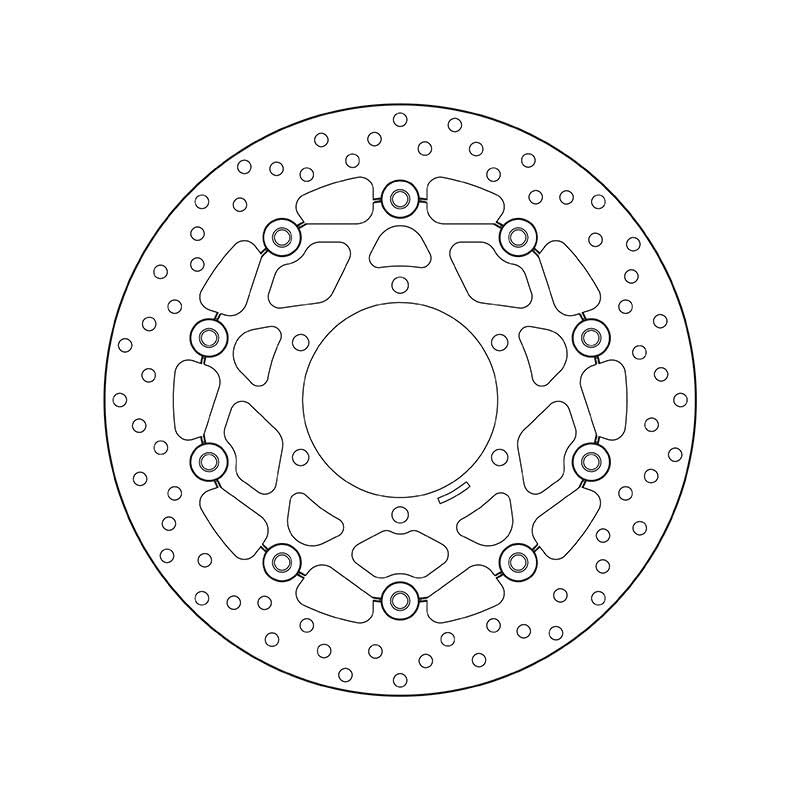 Disque de frein Brembo 78B40863 avant de 310mm pour un remplacement précis