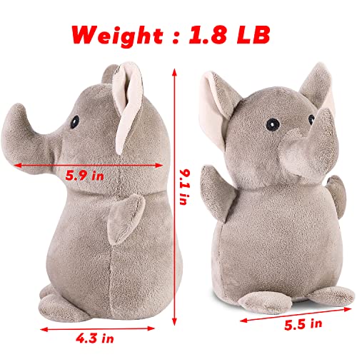 Sanlykate Fabric Decorative Door Stopper, 1.8Lb Cute Interior Animal Doorstops, Anti Collision Heavy Duty Door Stoppers For Home, Book Stopper Weighted Floor Wall Protector #TOP1