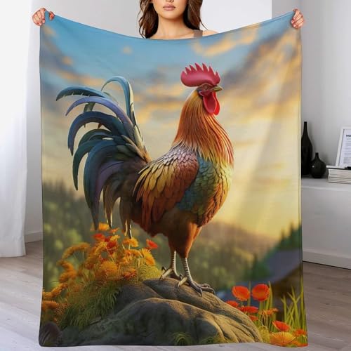 Manta de franela transpirable y calida con efecto 3D de 180x200 cm 2
