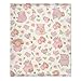 Pig Blanket Gifts Ultra Soft Cozy Throw Flannel Blanket, Lightweight Fuzzy Fleece Blanket Warm Plush Throw Blankets for Couch, Sofa, Bed, 40