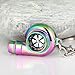 maycom Creative Spinning New Charming Polished Black Turbo Turbocharger Keychain Key Chain Ring Keyring Keyfob,make Whistle Sound