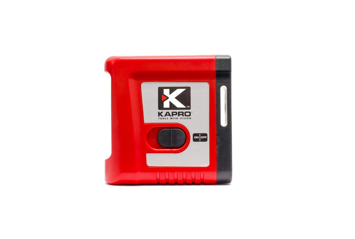 Medid 5862 Prolaser Mini Nivel autonivelante KAPRO, Rayo Rojo, Lineas Laser Horizontal, Vertical y Cruz, Rosso, Pequeño