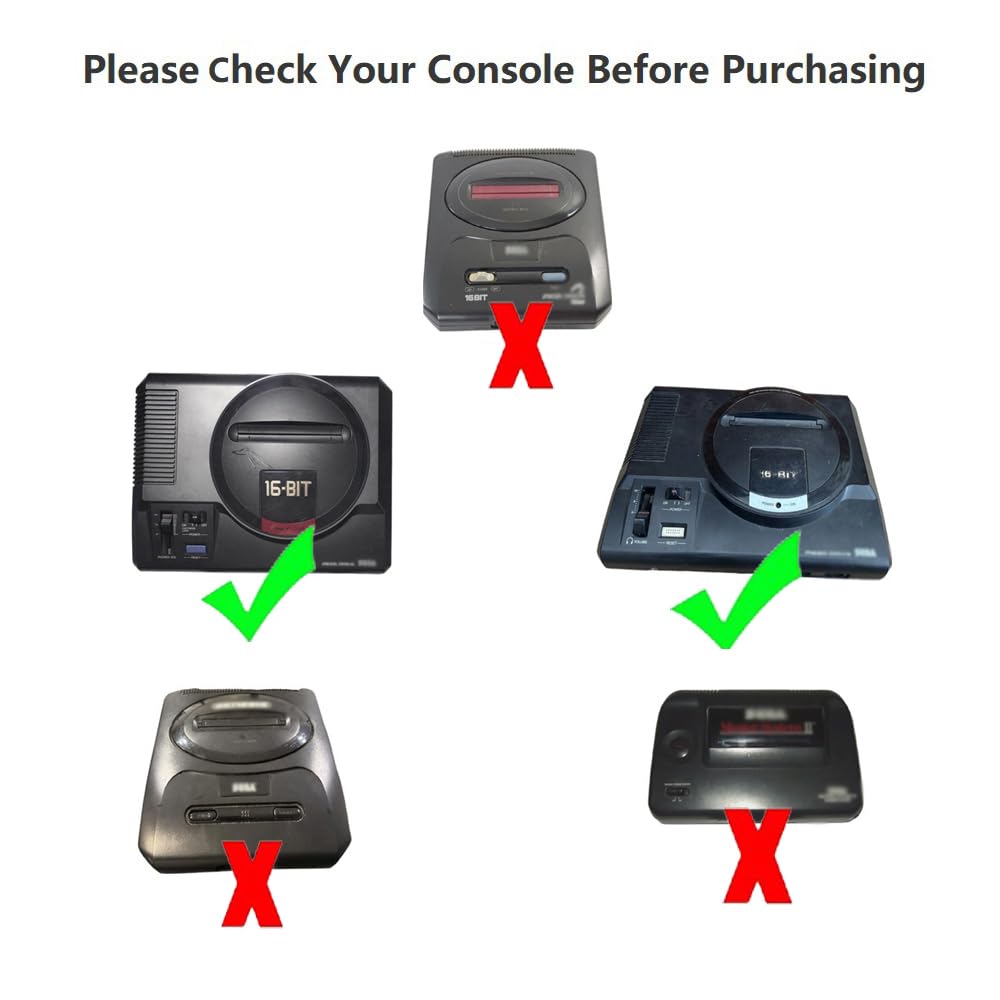 CHILDMORY - Cable de Audio AV de 1 metro, Compatible con Mega Drive Genesis 1, para Conectar a TV, Cable de Juego Retro