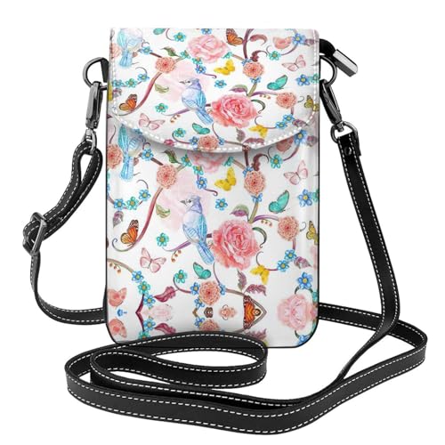 Petit sac à bandoulière fin pour ranger téléphone et cartes de crédit