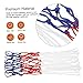 Milisten Basketball Accessories 2-Piece Basketball Net Kit Replacement Nets for Outdoor Indoor Easy Installati
