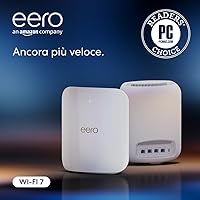 Router wi-fi mesh Amazon eero Max 7 | Ethernet 10 Gbps | Copertura fino a 460 m² |