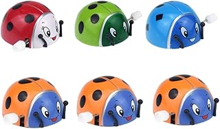 TOYANDONA Brinquedos De Banho De Joaninha Para Crianças 6 Peças Brinquedos De Corda Para Bebês Brinquedos De Corda Para Bebês Brinquedos De Corda Para Crianças Brinquedos De Corda Para