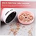 Mikikit 2pcs Portable Handheld Vacuum Cleaner Compact Electronic Desk Cleaner for Home Office Car Effortlessly Removes Dust Hair Crumbs Lightweight Convenient Design