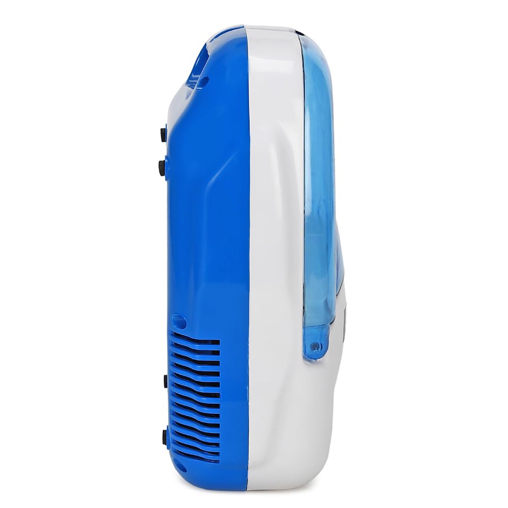 Air Compressor Nebulizer – Economy Heavy Duty Nebulizer with Adult and Child Mask for Hospital, Home, and Clinic Use (Blue) Air Compressor Nebulizer – Economy Heavy Duty Nebulizer with Adult and Child Mask for Hospital, Home, and Clinic Use (Blue)