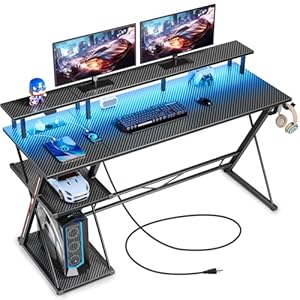 SEVEN WARRIOR Gaming Tisch 140 cm Computertisch