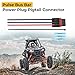 M MATI Pulse Bus Bar Power Plug Pigtail Connector for Polaris Ranger General RZR 1000 900 RS1 Turbo PRO EV 1500 PRO-XD (Red/Blue/Black) 4016007 4018346
