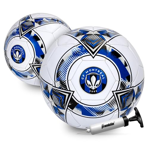 Image of Franklin Sports Official MLS Team Soccer Balls - Official Size 5 Soccer Balls - Regulation Size + Weight Soccer Ball for Kids + Adults - Boys + Girls Soccer Ball - Air Pump Included