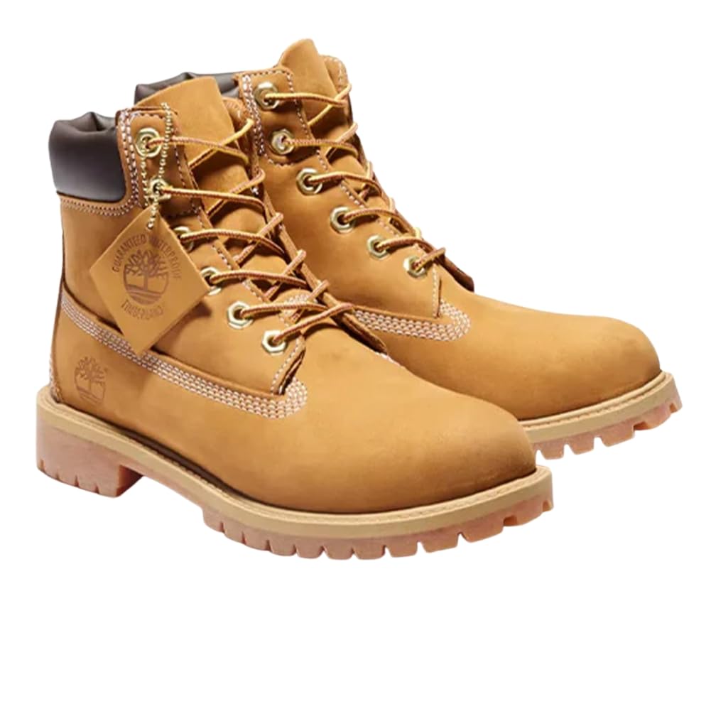 [ティンバーランド] 6インチ ブーツ ウォータープルーフ レディース ジュニア シューズ [並行輸入品]