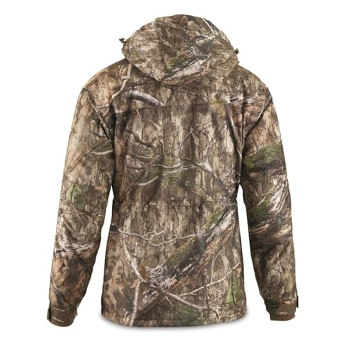 Image of Guide Gear Men's Guide Dry Steadfast Insulated Parka; Hunting Clothing, Camo Jacket