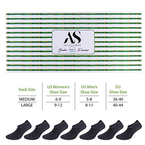 7 Pairs No Show Bamboo Socks For Women & Men - Thin, Bootie, Ankle And Low Cut #TOP6