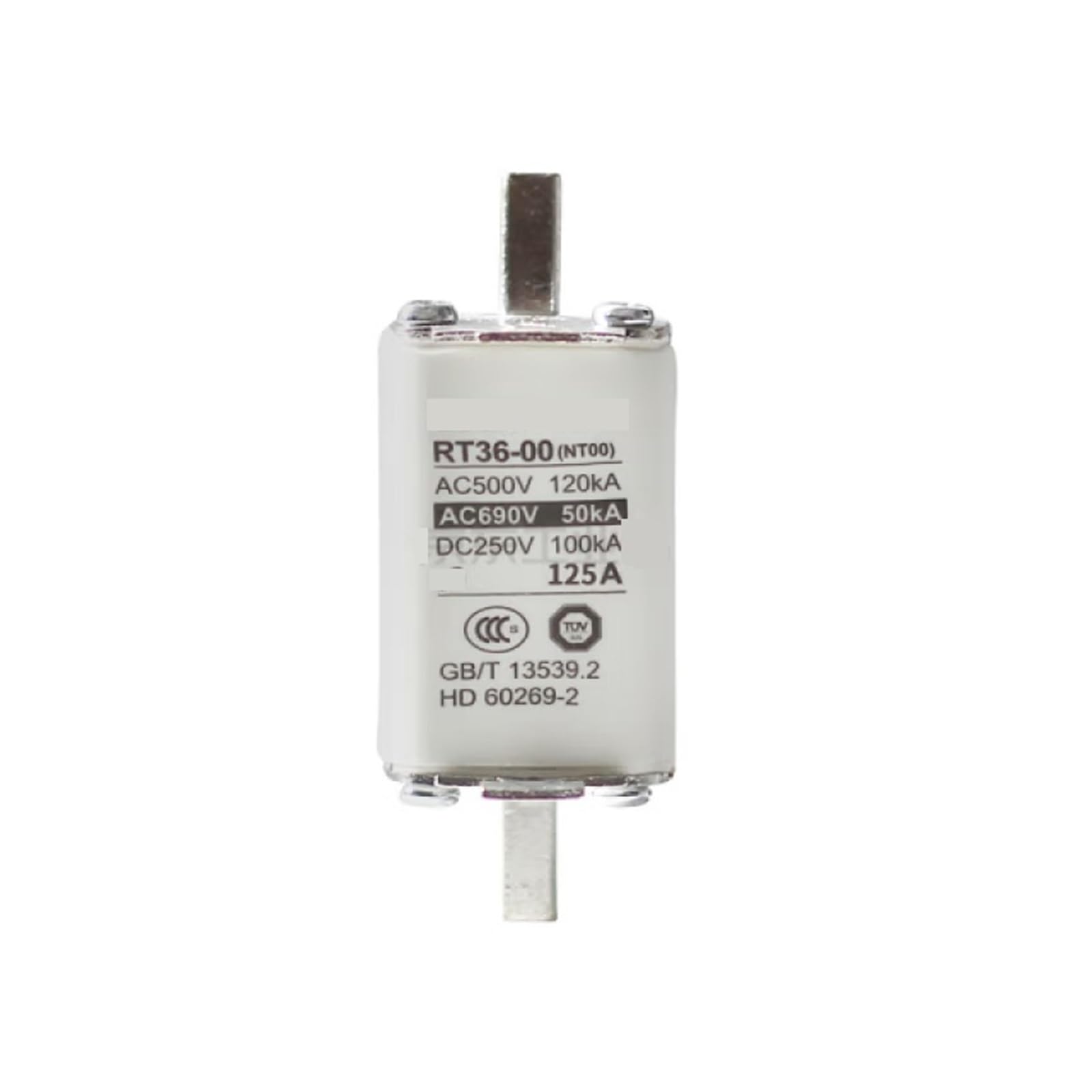 AQNERHXZ Enclosed Fuse; RT36-00(NT00) 125A