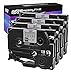 Speedy Inks Compatible Label Tape Cartridge Replacement for Brother TZe231 (Black on White, 4-Pack)